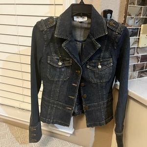 Casual Corner Annex Stretch Jean Jacket